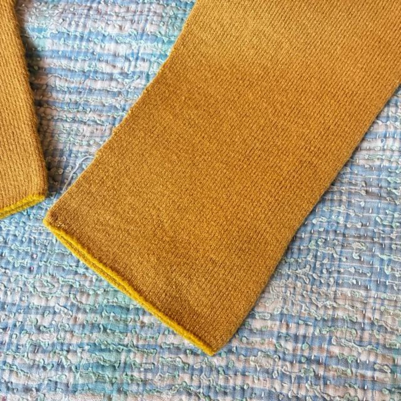 homspun Homespun Combed Cotton Leggings, 5 Colors Available, Cotton Knit Inner Leggings, Mustard Yellow, Moss Green, Navy, Black, and Top Gray