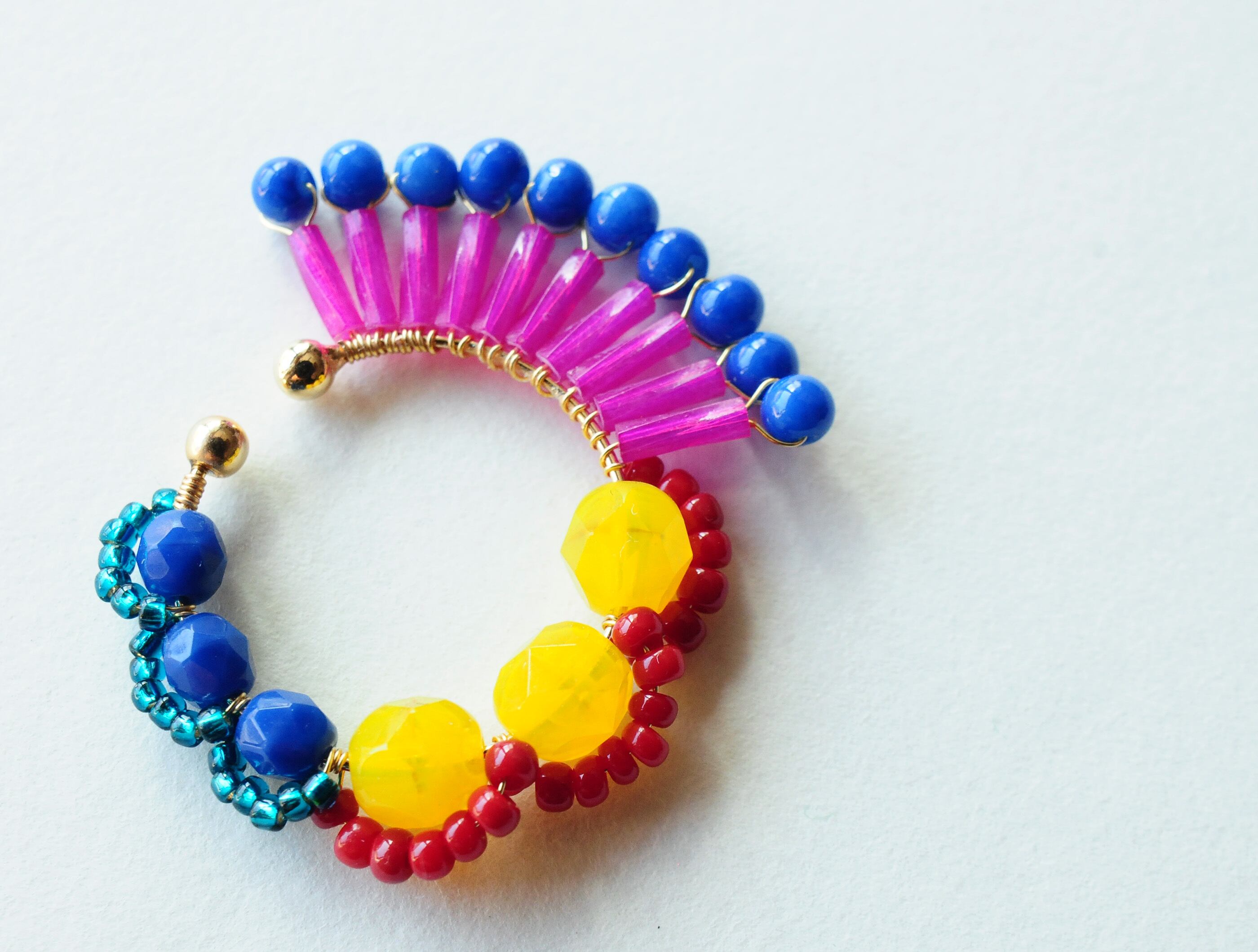 ＜Rollo～イロヅクビジュー～＞イヤーカフ『 ハミングバード/hummingbird 』<36>