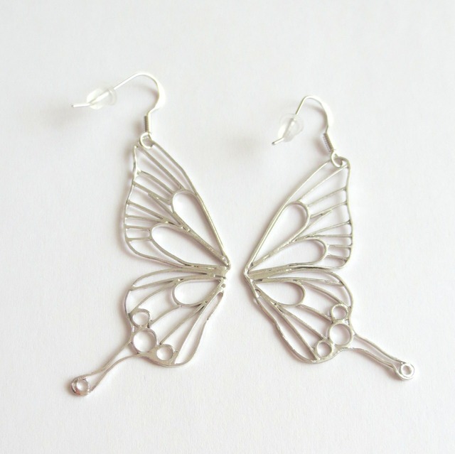 Butterfly(L) / フックピアス  / SILVER