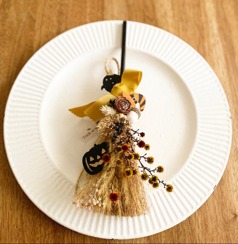 ハロウィン壁掛け飾り ホウキa | ruka.cc