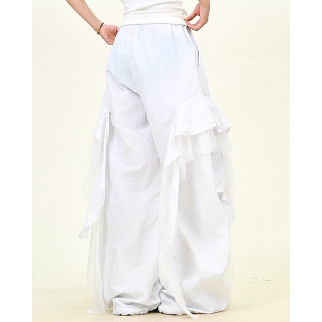 frill design pants　フリルデザインパンツ　J1218