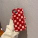 2022年新作☆iPhoneケース 8Plus XS 11 12Pro 13ProMaxカバー♪スマホケース チェック柄 アイフォンケース 女子力UP♡
