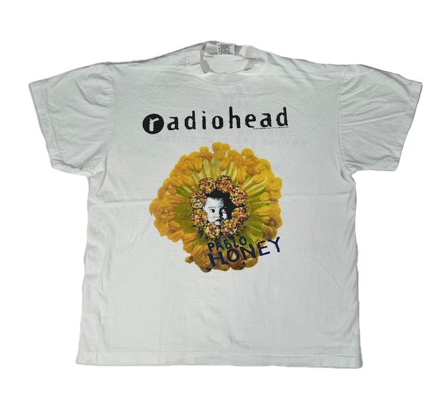 11334 Radiohead ロックTシャツ バンドT 半袖 両面プリント L