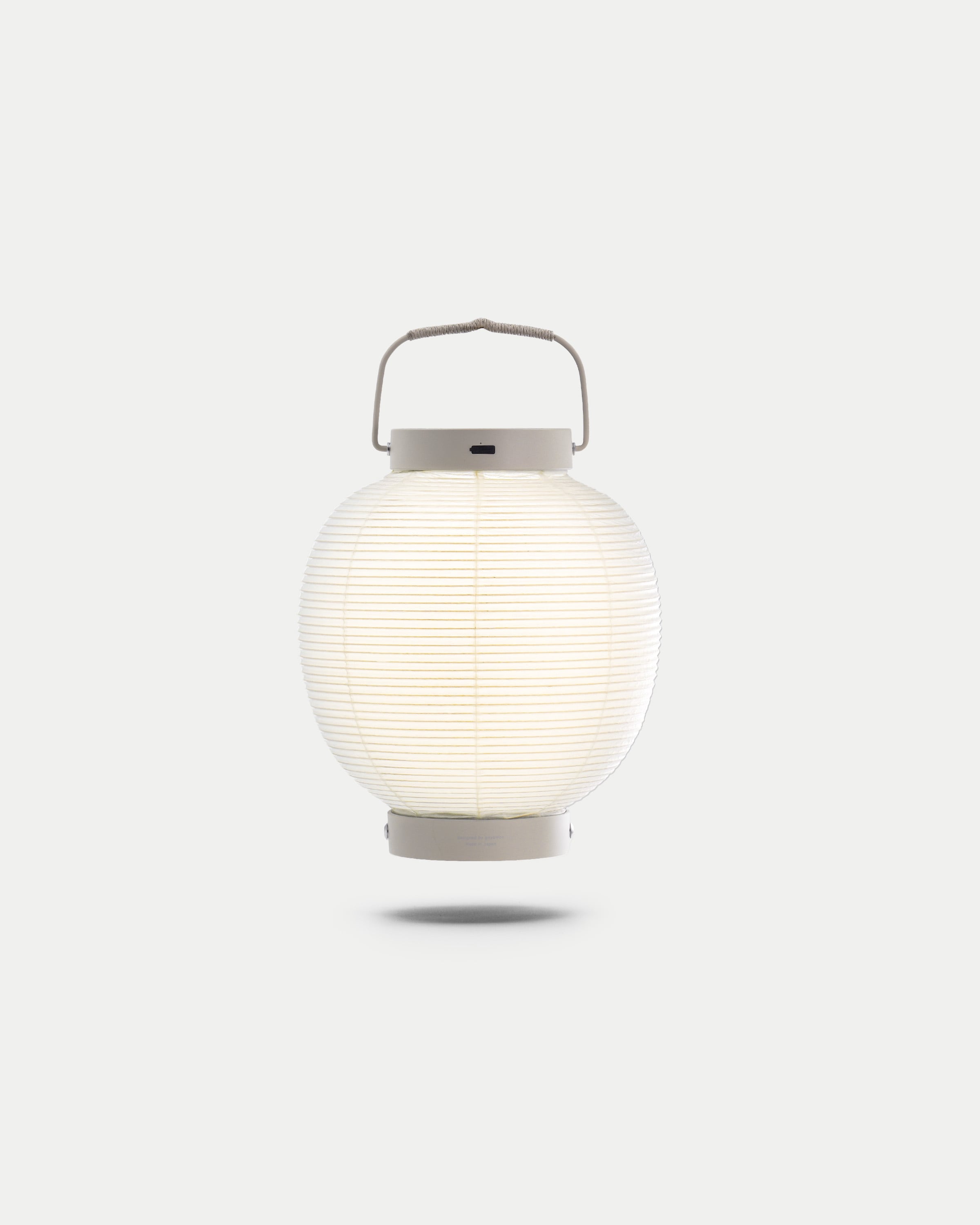 CHOCHIN × SOLAR LED LIGHT“ ANCOH ” / GREIGE | goyemon ONLINE STORE