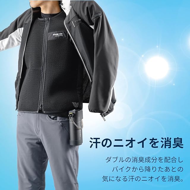 RSタイチ] バイク インナー アンダーウェア 春夏 気化熱冷却 電動