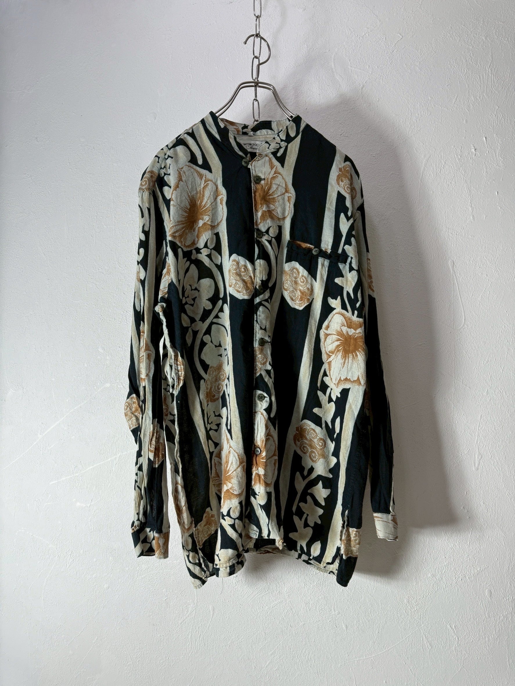 90’s ITALY made botanical art shirt