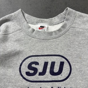 90s NIKE sweatshirt gray M 古着