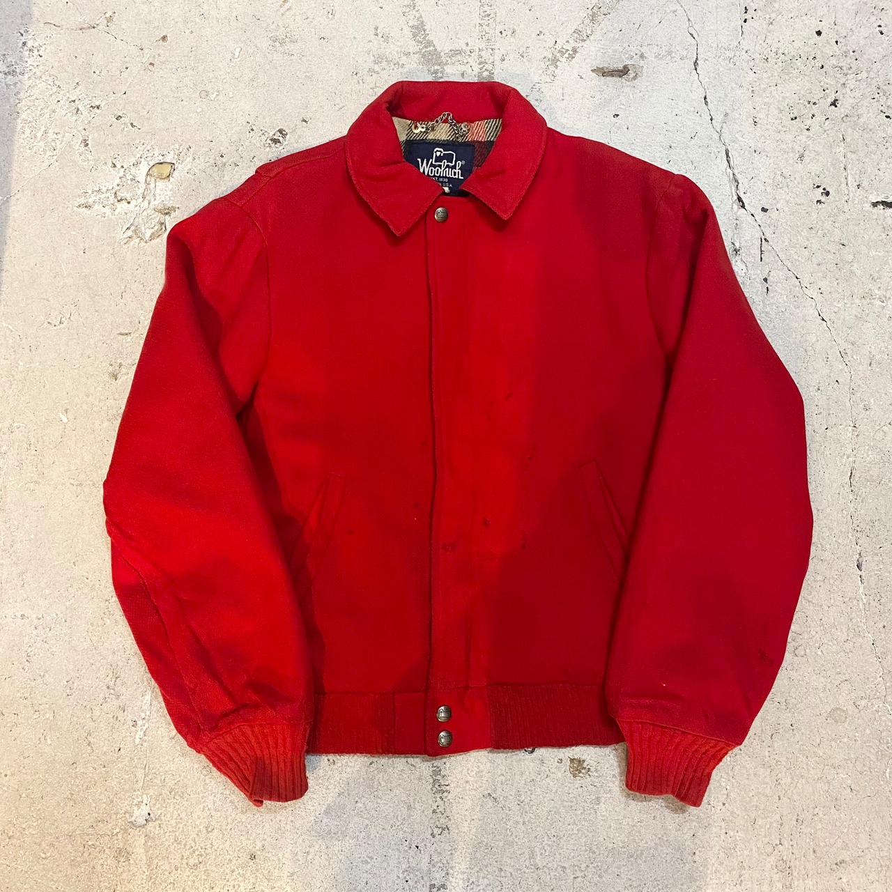 80s WOOLRICH / ウールリッチ USA製 ウールジャケット サイズM 