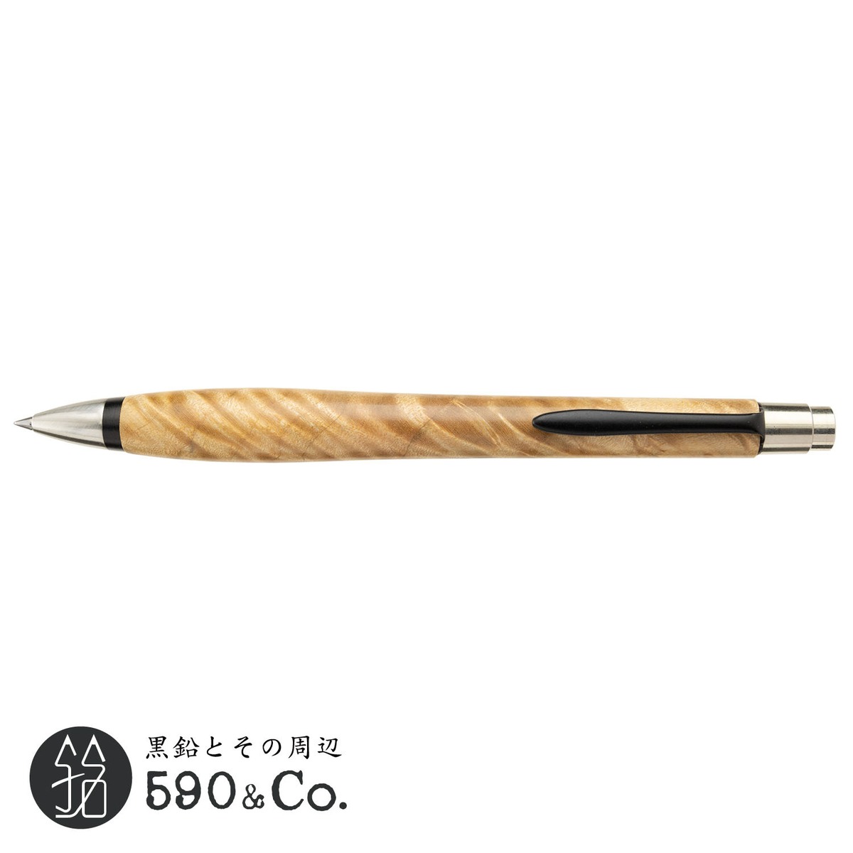 WoodPen Craft/ウッドペンクラフト】Craft-P01 ボールペン (シルバー 