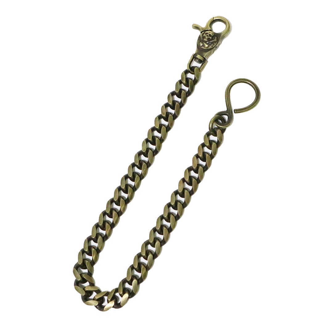 RUDE GALLERY : CLASSIC WALLET CHAIN MARIA CLIP BRASS SILVER