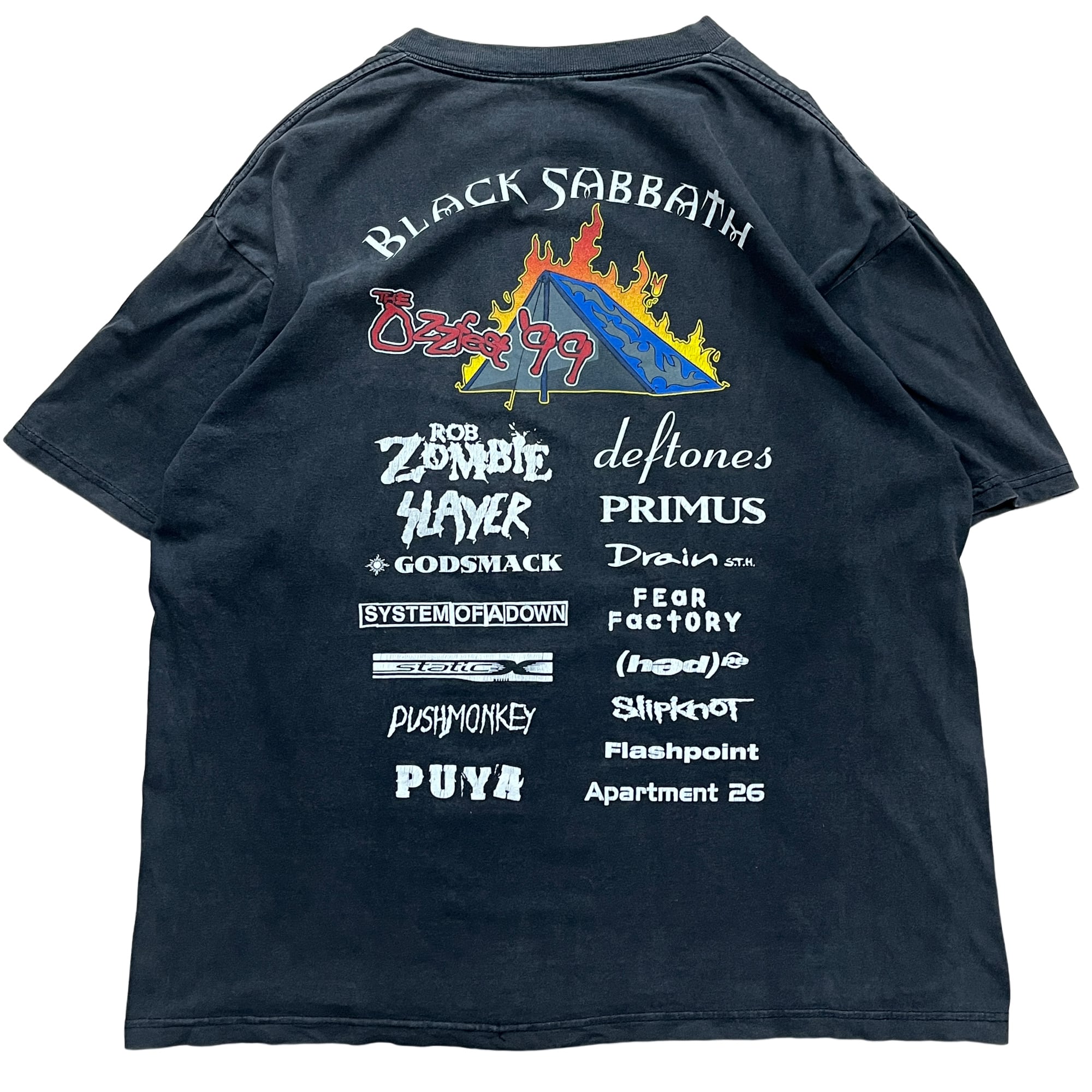 90s 1999年 ozzfest 半袖フェスT usa製　murina 90s 1999年 ozzfest 半袖フェスT usa製 murina