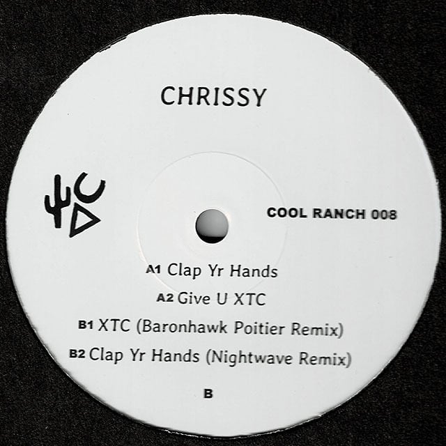 〈残り1点〉【12"】Chrissy - Give U Xtc EP