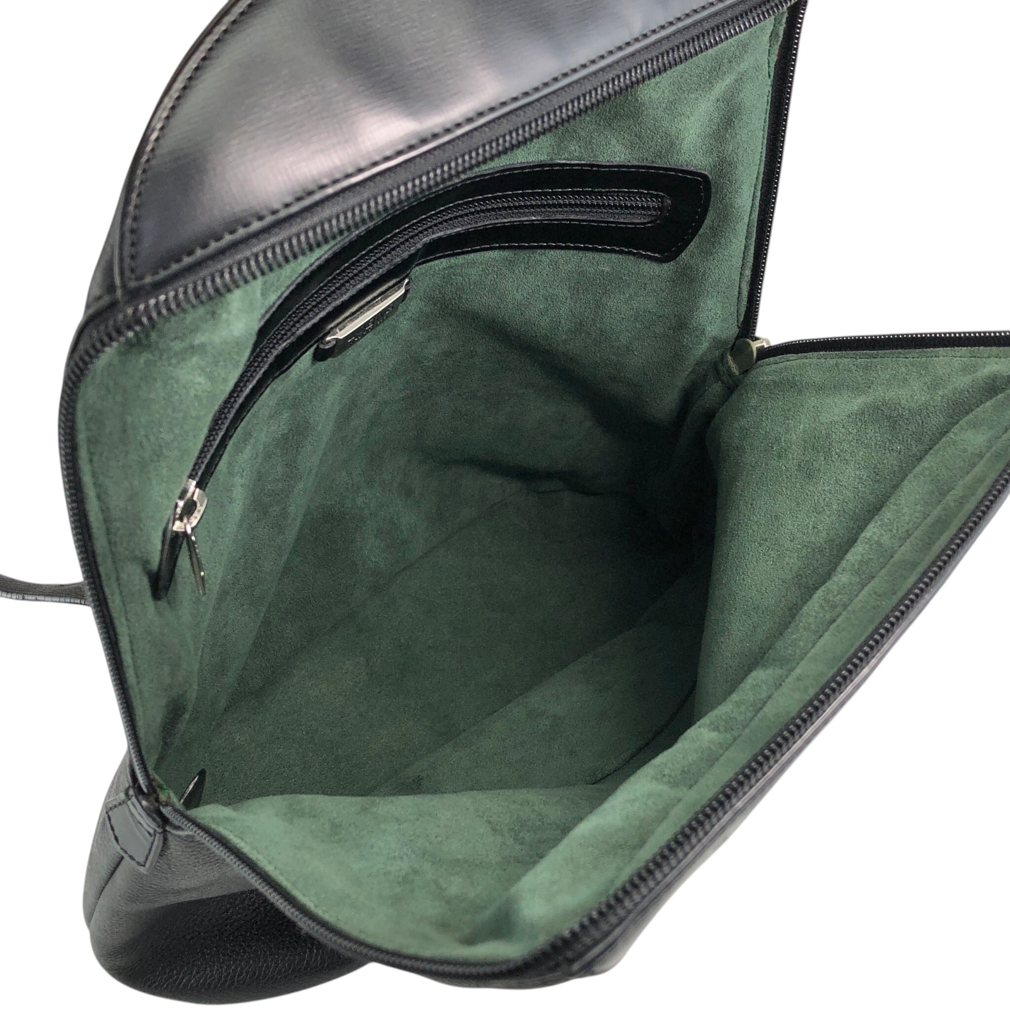 LOEWE ロエベ ショルダーバッグ ブラック アナグラム 型押し レザー