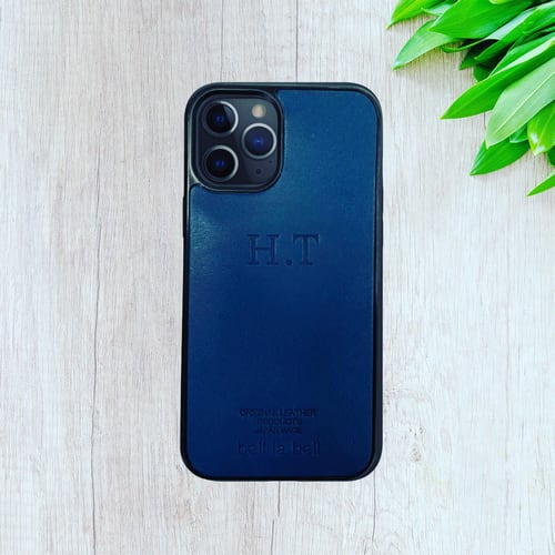 Belllabell 栃木レザー イニシャル刻印 背面カバー Iphoneケース 名入れ対応可能 Iphone7 8 Se Iphone X Xs Wn 335 Belllabell ベルラベル