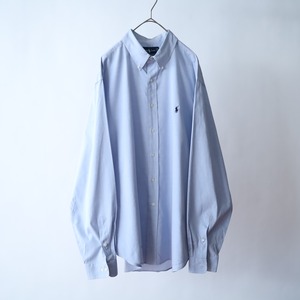 90s' " Ralph Lauren " logo design button down shirt
