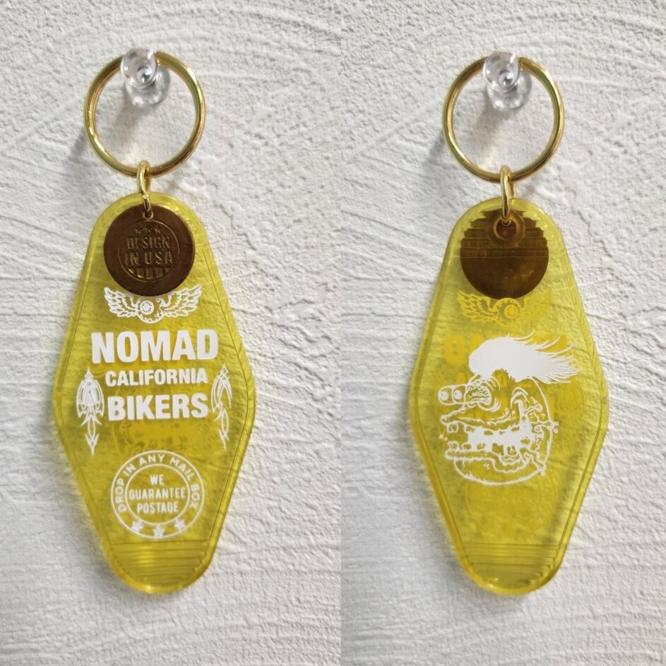 アメリカン雑貨 ハワイアン雑貨 キータグ モーテルキー キーホルダー