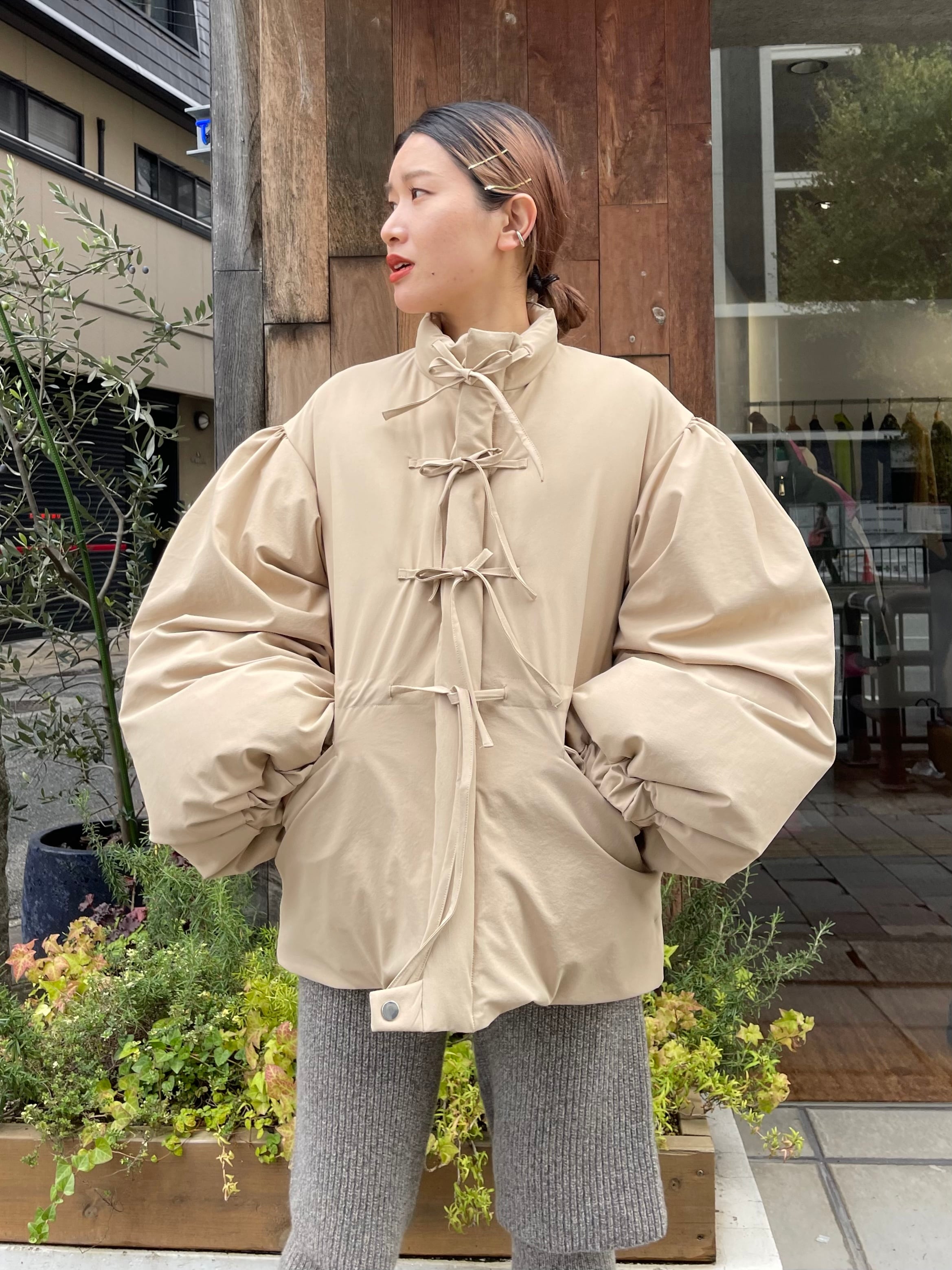 BELPER ベルパー / PUFF SLEEVES DOWN JACKET | TRENTオンライン 