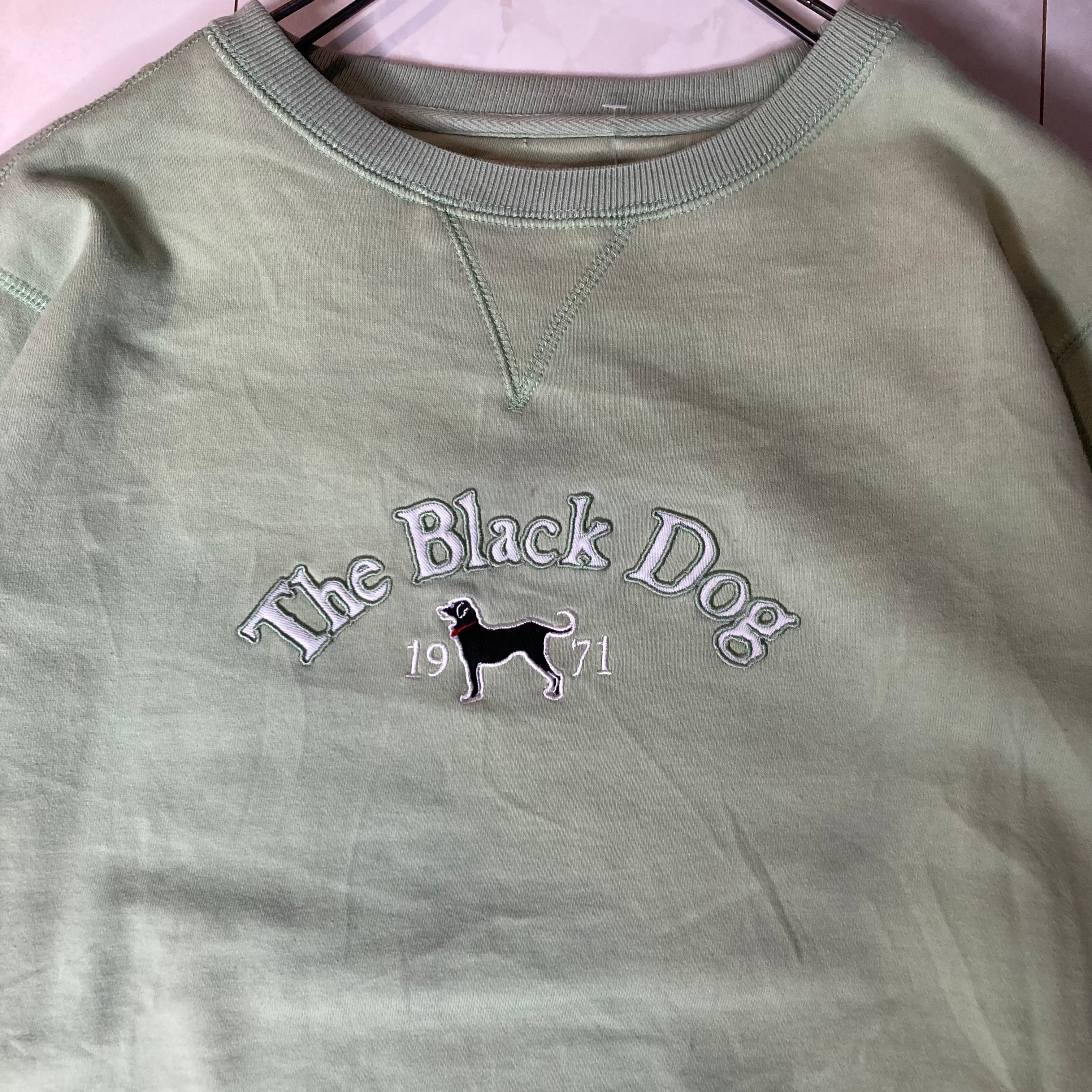 90's】The Black Dog スウェット XL 刺繍 Vintage | 古着屋OLDGREEN 90's】The Black Dog スウェット XL 刺繍 Vintage | 古着屋OLDGREEN