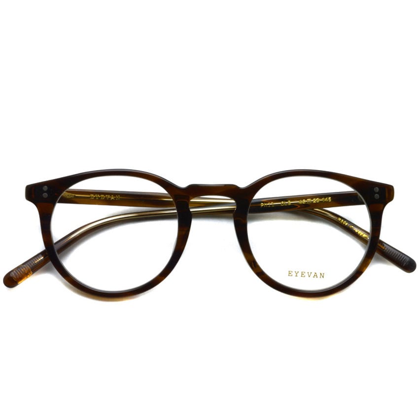 EYEVAN / Phil / OLB オリーブブラウン ボストンフレーム | 中目黒の