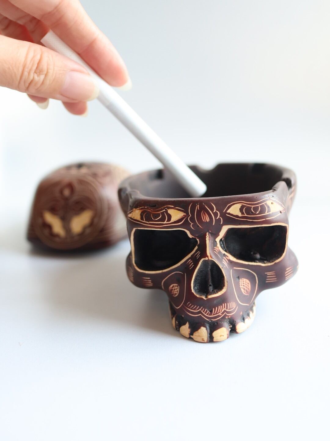 Skull Ashtray | SPARROWS