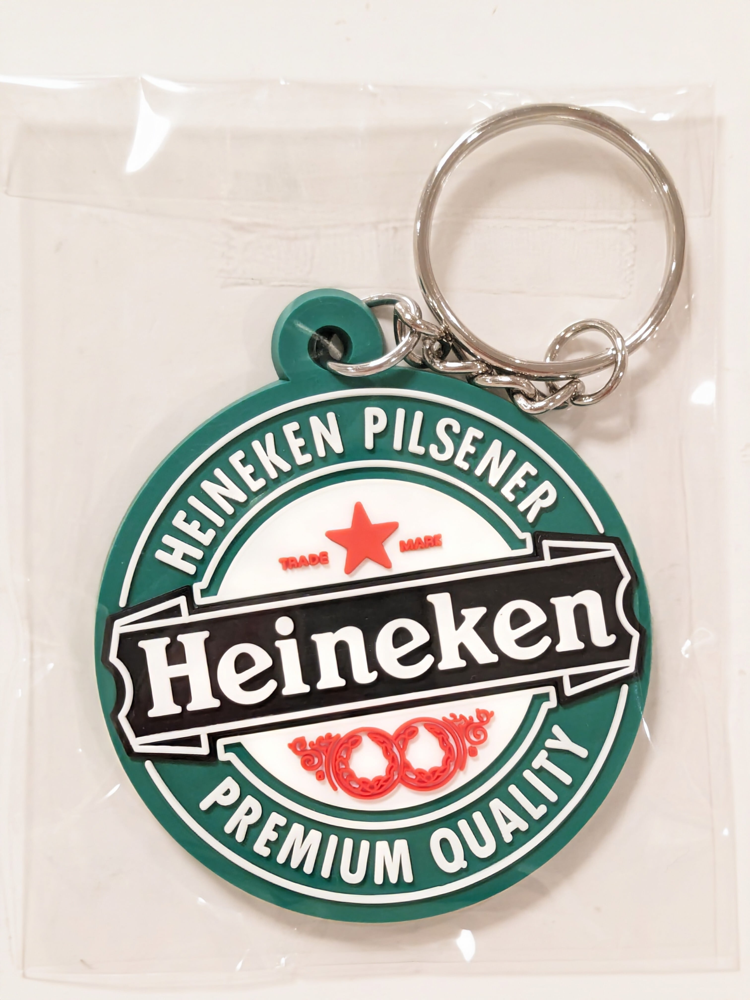 送料無料！ ★ラバーキーホルダー★ 【Heineken ハイネケン】 〚アメリカン雑貨 アメトイ〛