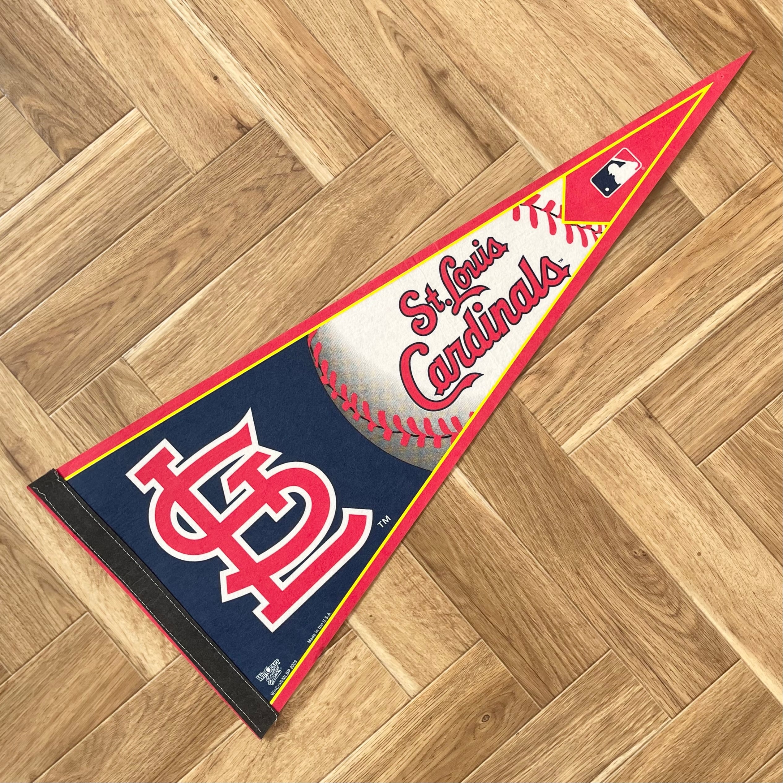 【Good!】00s MLB St. Louis Cardinals ペナント USA製