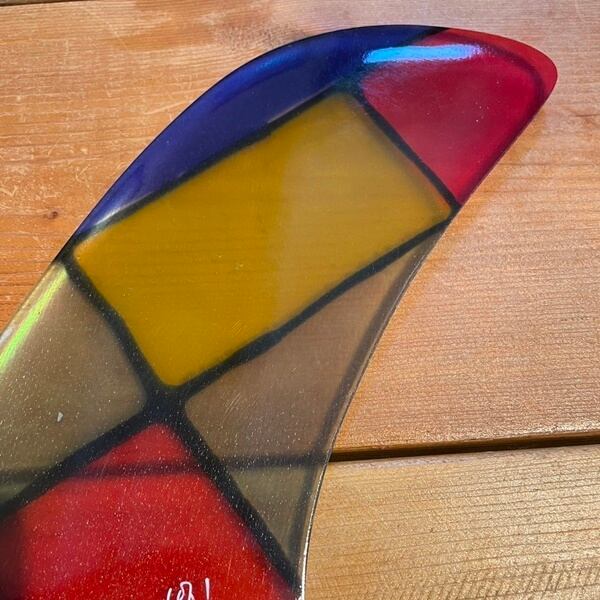 RAINBOW FINレインボーフィン PIVOTピボット ステンドグラスフィン9.5