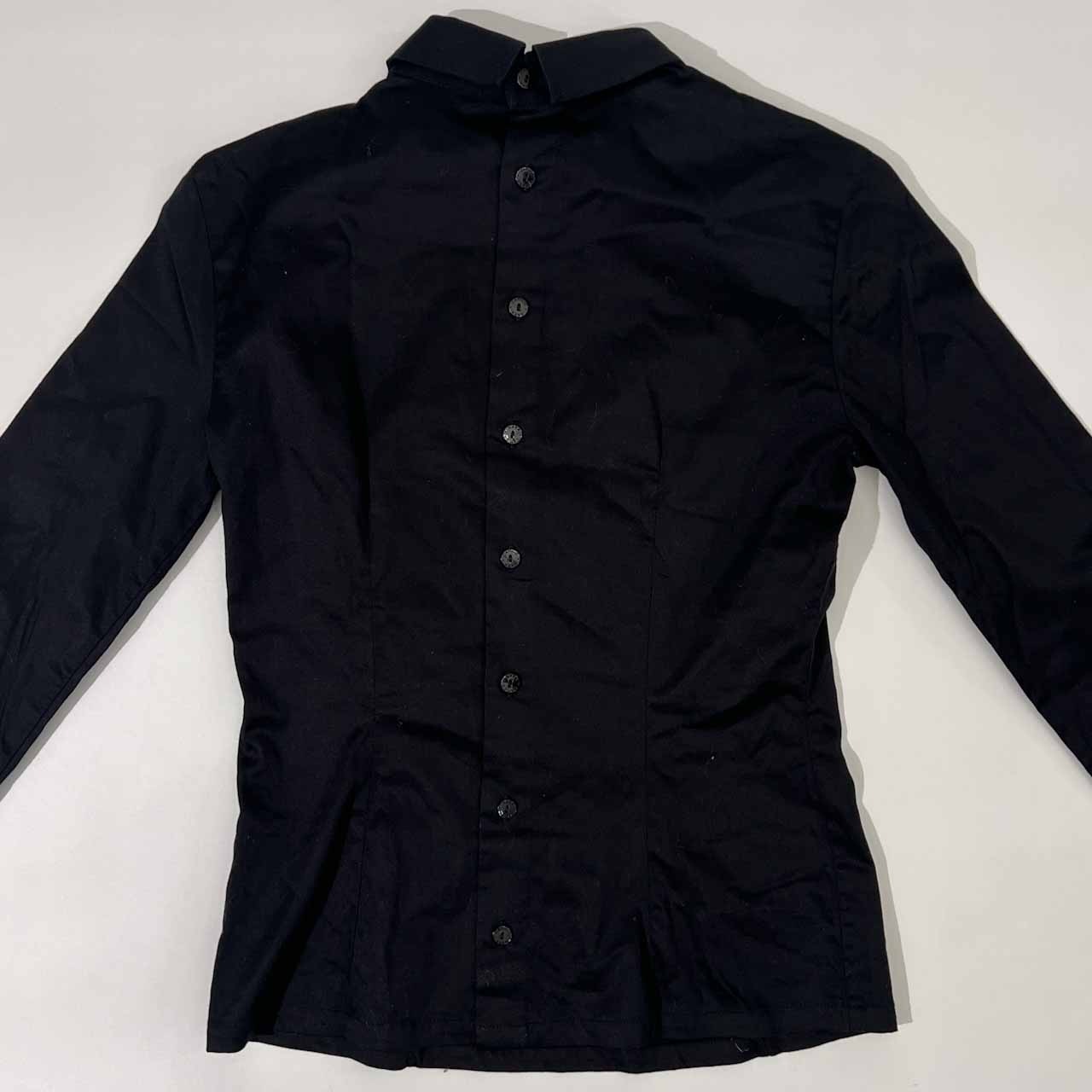 NARACAMICIE ナラカミーチェ タック 長袖シャツ 0/ブラック レディース