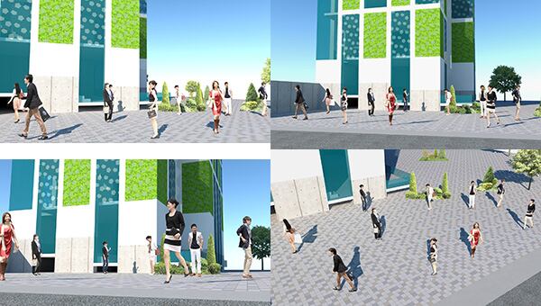 人物SketchUp 4p_set007 - 画像3