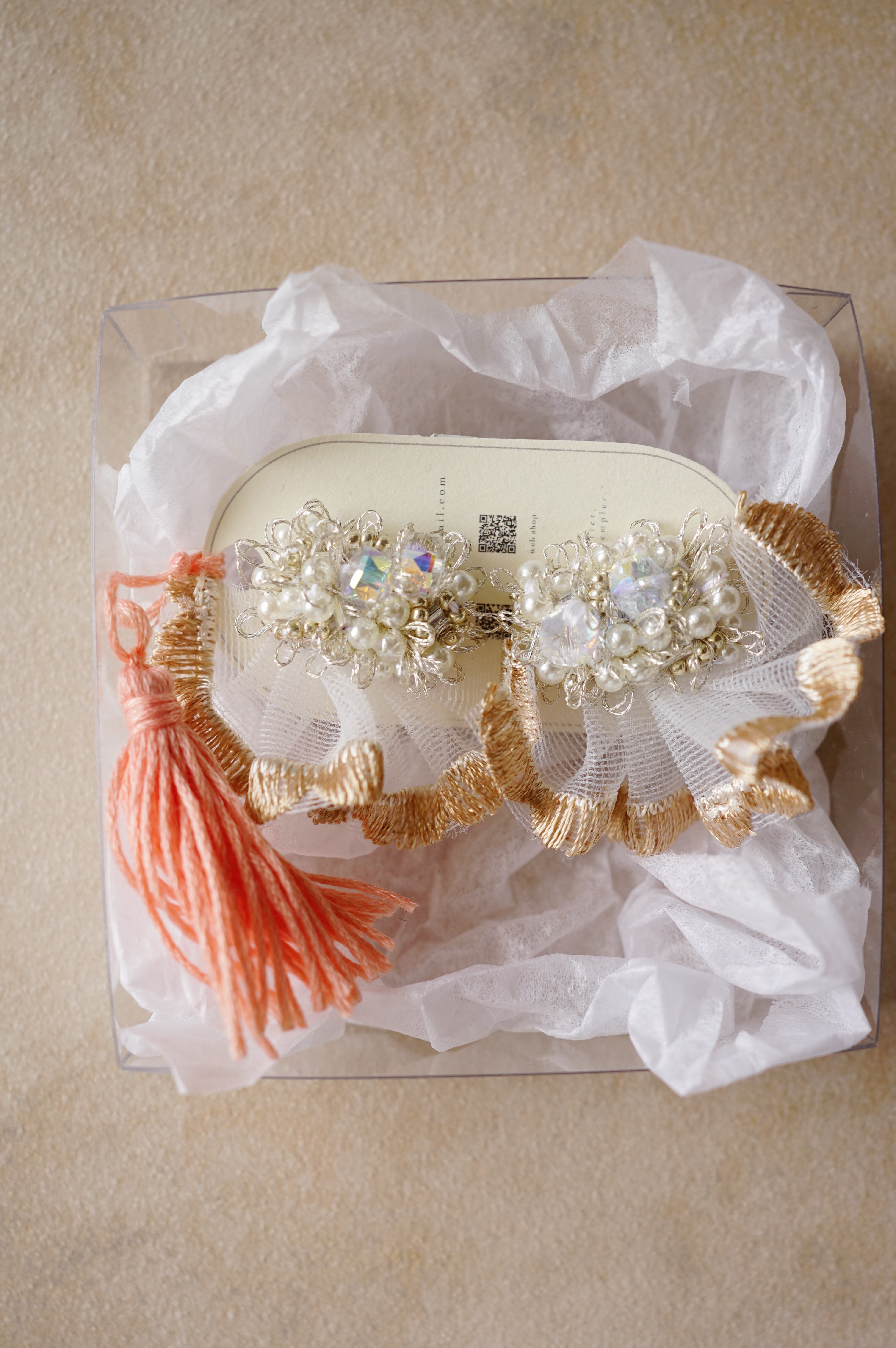 lace White/ イヤリング