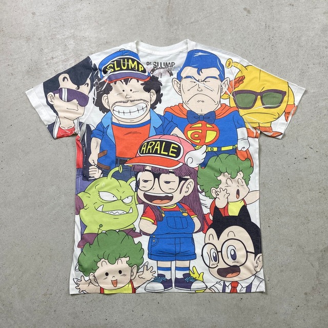 Dr.SLUMP ARALE ドクタースランプ アラレちゃん キャラクタープリントT 