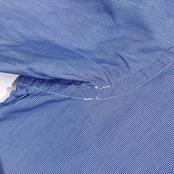 90s 00s Polo by Ralph Lauren ポロ ラルフローレン ESTATE ストライプ 長袖 ワイシャツ ドレスシャツ サイズ 42-84 /ブルー系 メンズ ビンテージ