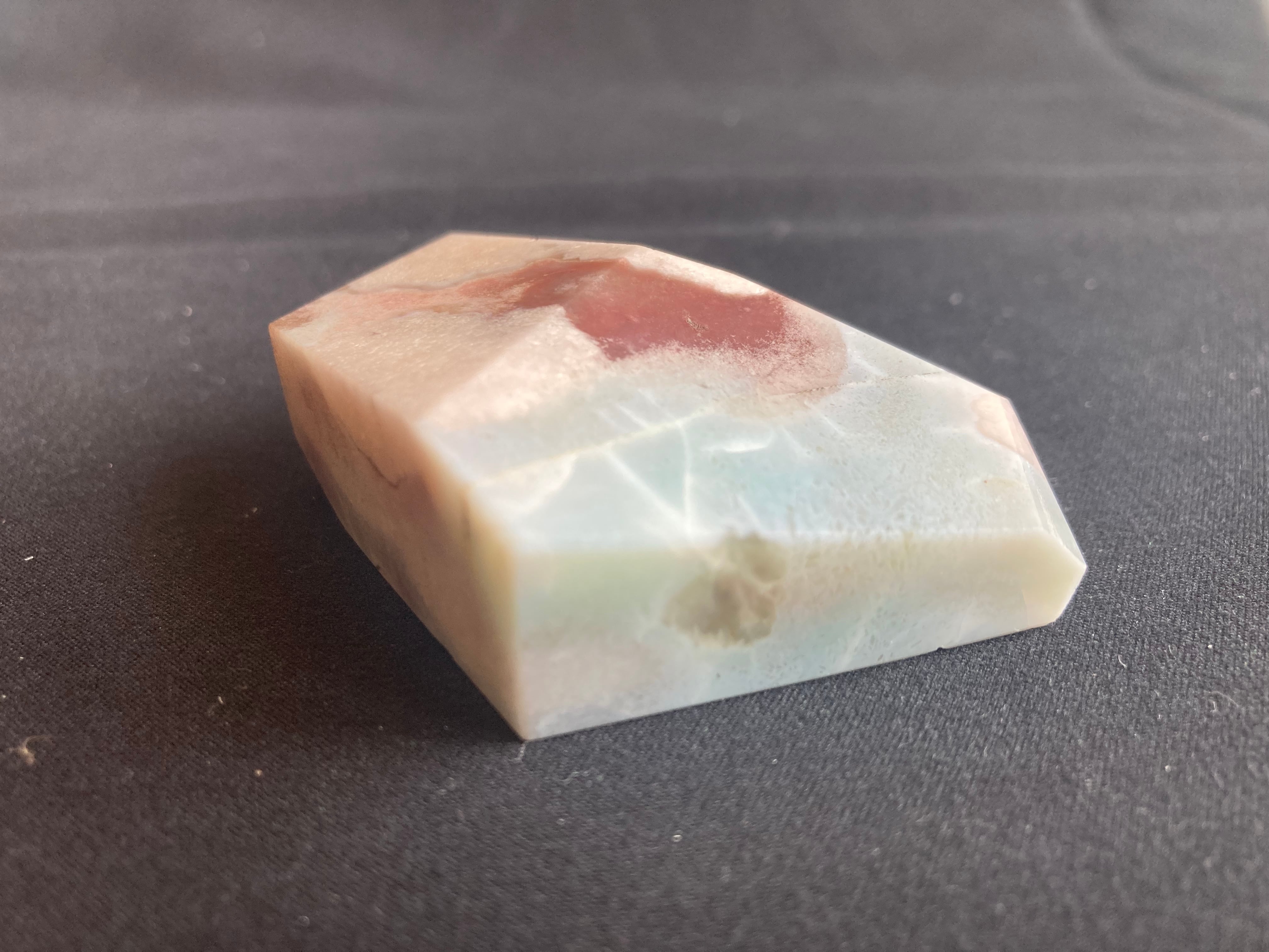 グリーン桜瑪瑙 赤入り | 花咲石屋