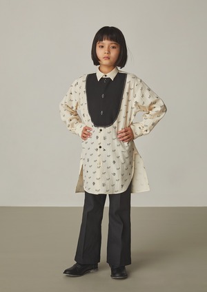 【21AW】GRIS ( グリ )Busom Long Shirt［S / M］Ecru シャツ