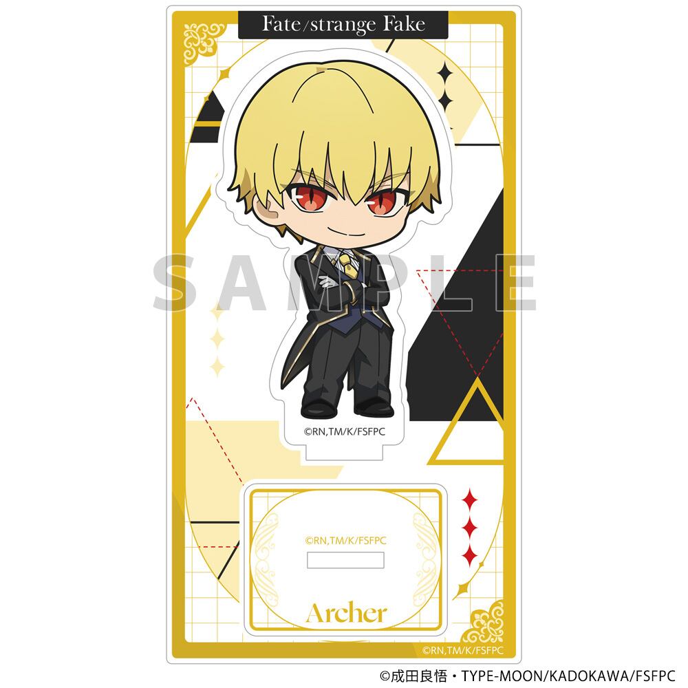 Fate/strange Fake アクリルスタンド(アーチャー/執事&メイド)