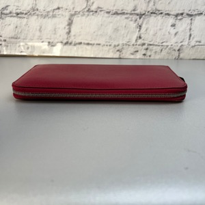 HERMES エルメス  アザップ ロング P刻印  長財布 レッド A-9717