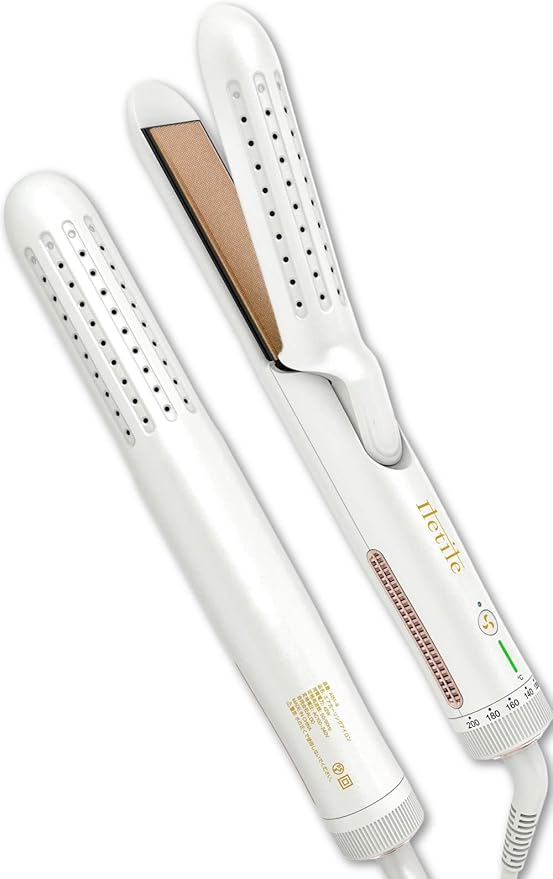 Iletile カールヘアアイロン ホワイト Iletile (アイルティル) エアカーリングアイロン 【美容師が開発