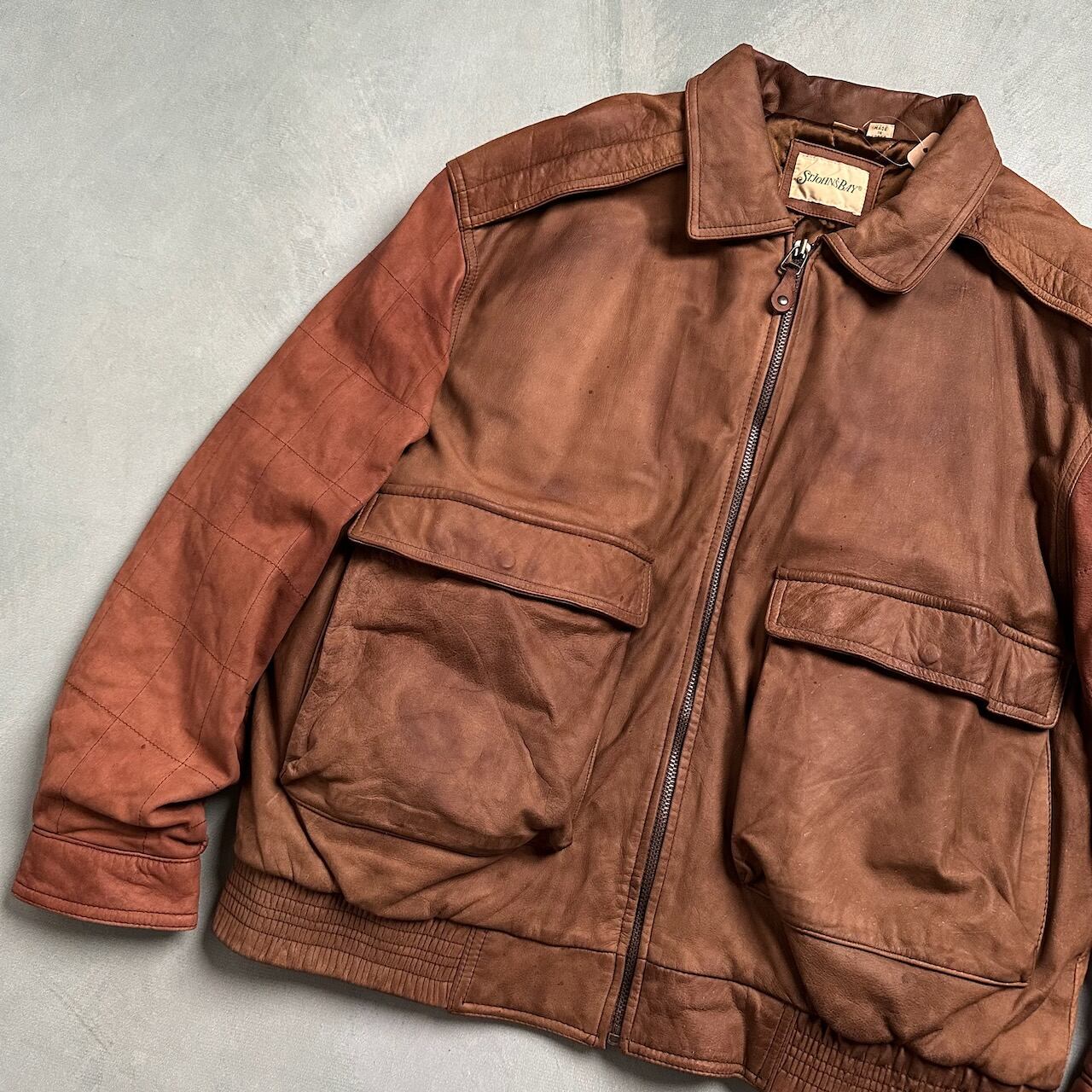 80s ジョーケイスリーヘイフォード ハンドペイント レザージャケット 80s ジョーケイスリーヘイフォード ハンドペイント レザージャケット