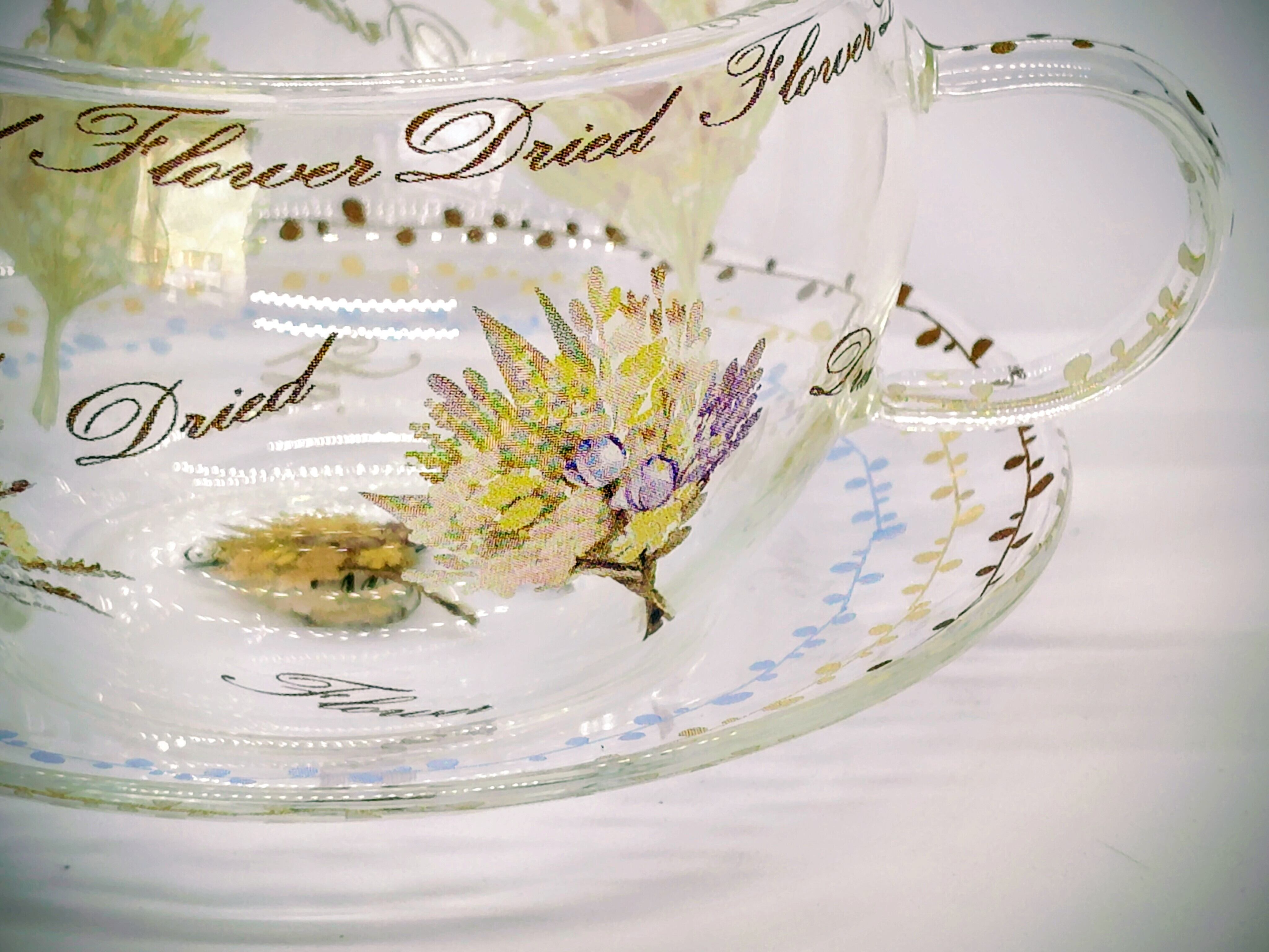 ポーセラーツ転写紙 ガラス用 Dried flowers A4タイプ