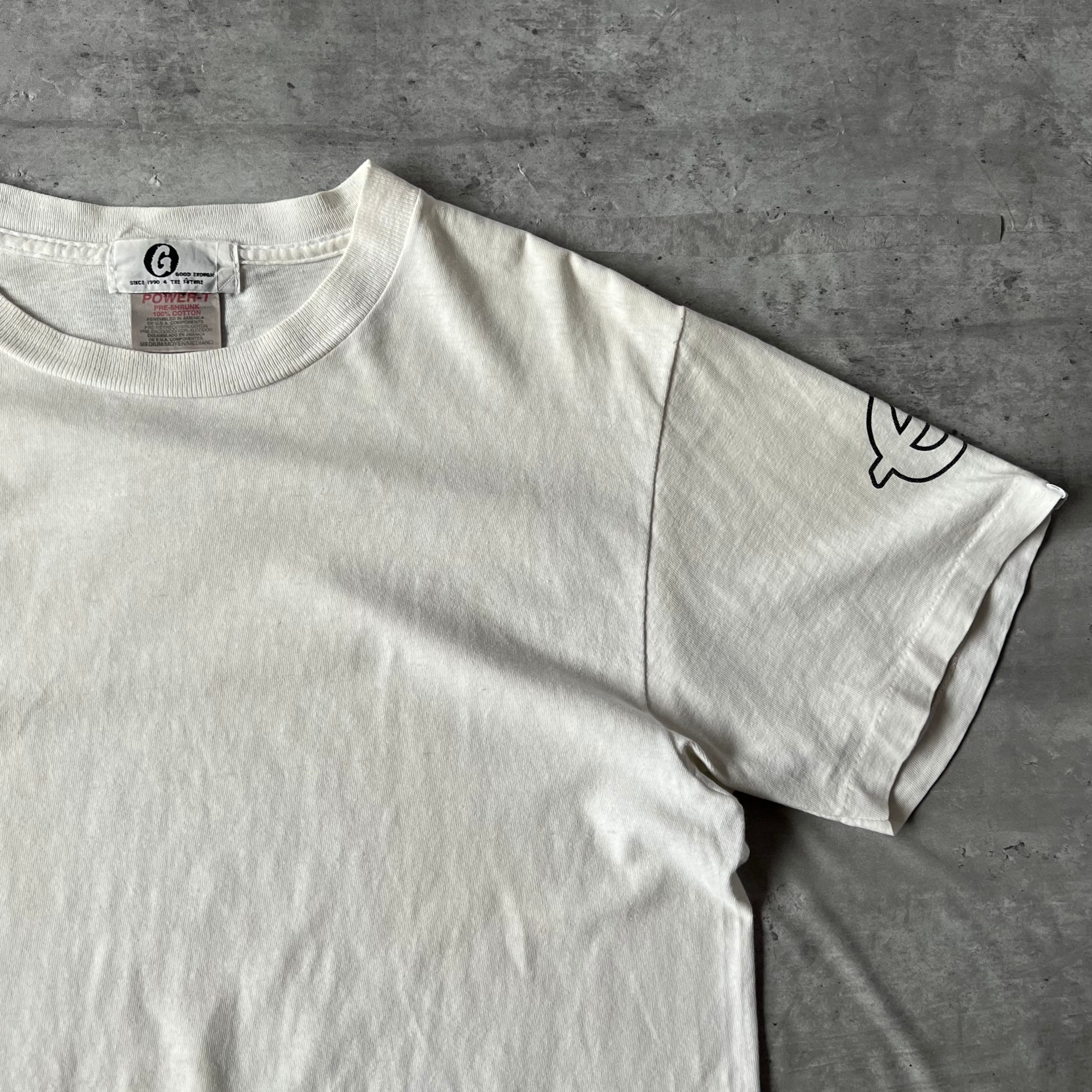 90s 初期 “good enough” GE logo T-shirt 90年代 グッドイナフ ロゴ t 