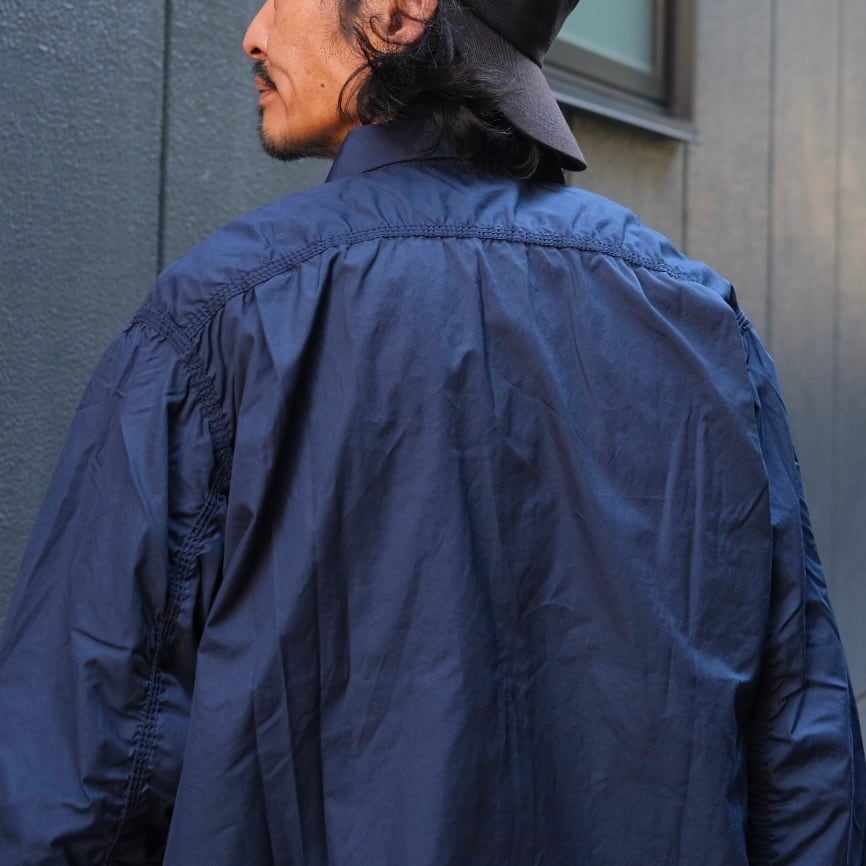 Sans limite ウールギャバワークジャケット NAVY size 0 Sans limite