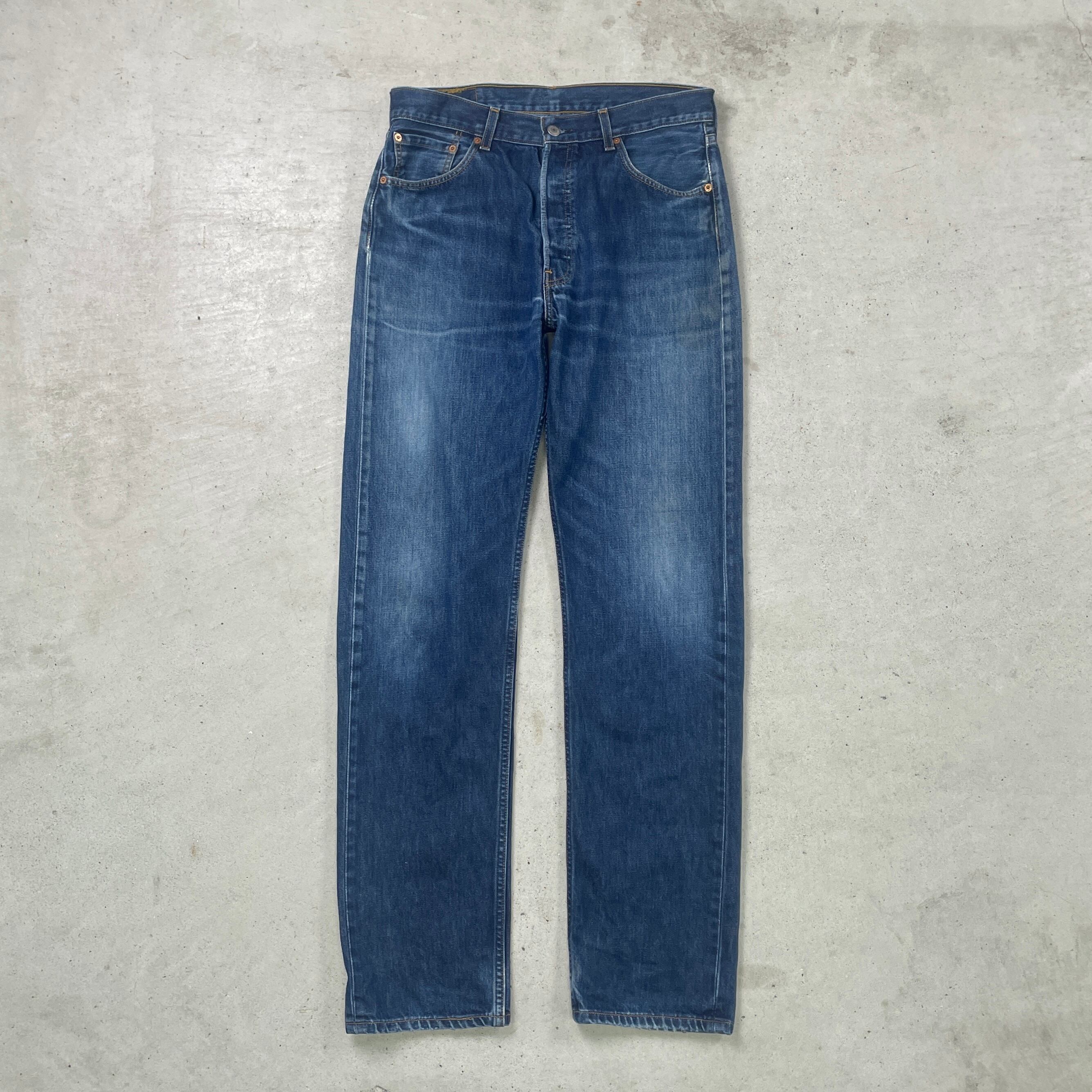 00年代 Levi's ユーロリーバイス 501 デニムパンツ ストレート メンズ