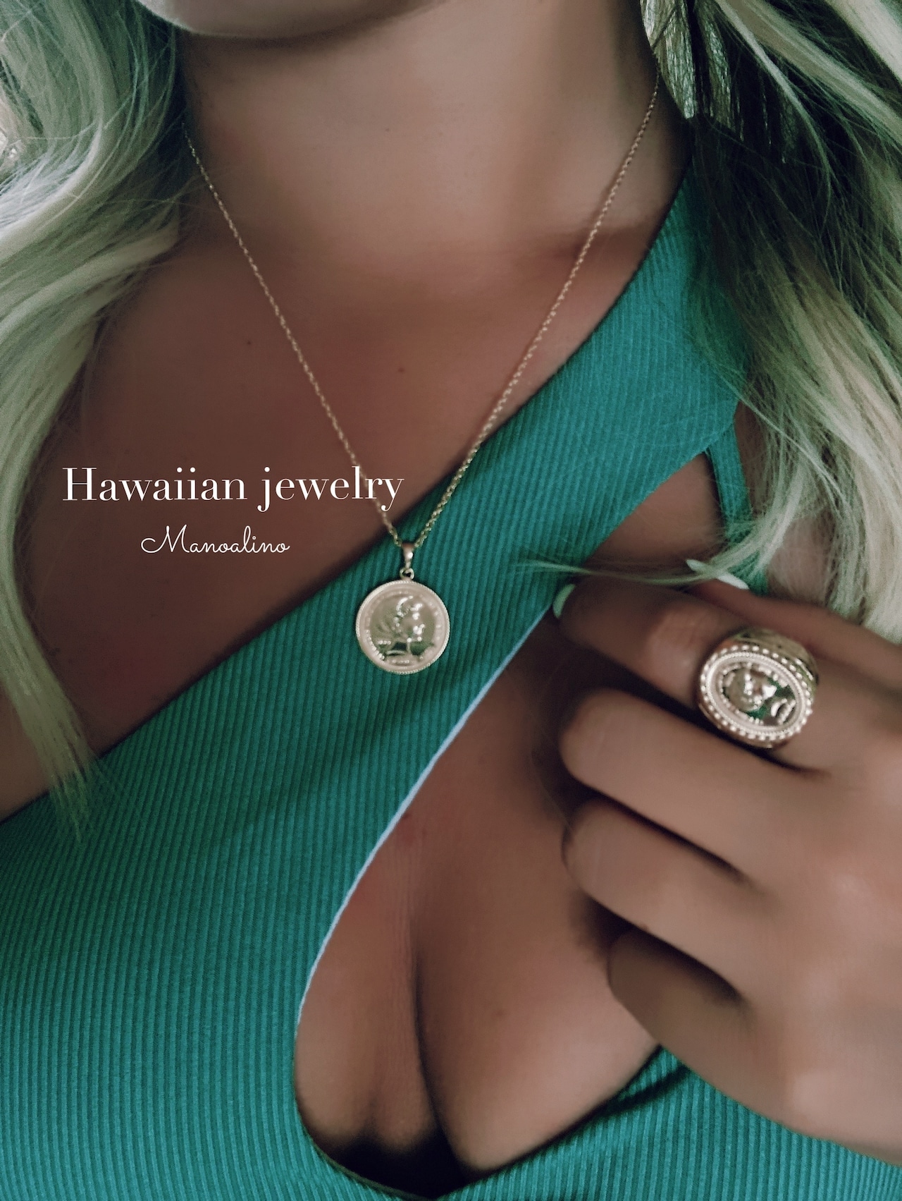 Princess Ka'iulani ring  Hawaiian jewelry(プリンセスカイウラニ コインリング、指輪ハワイアンジュエリー)