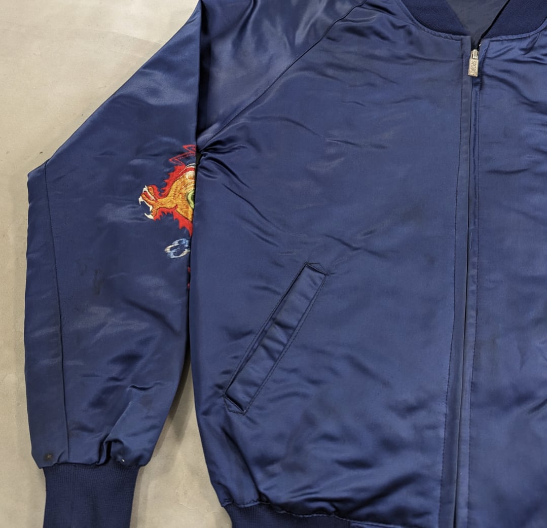 80s okinawa souvenir jaket 小岩店 | What'z up