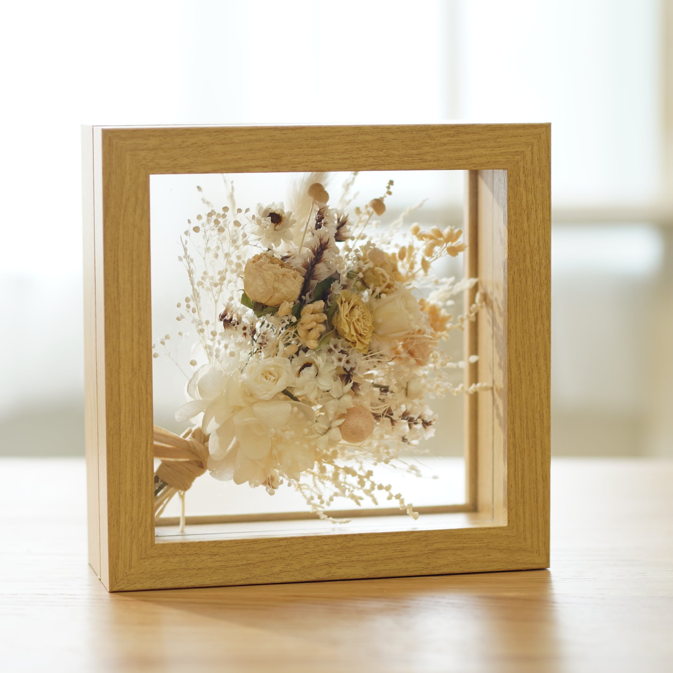 オーダーメイド ゴールドグリーン額縁 黄金色の額縁 完全オーダー