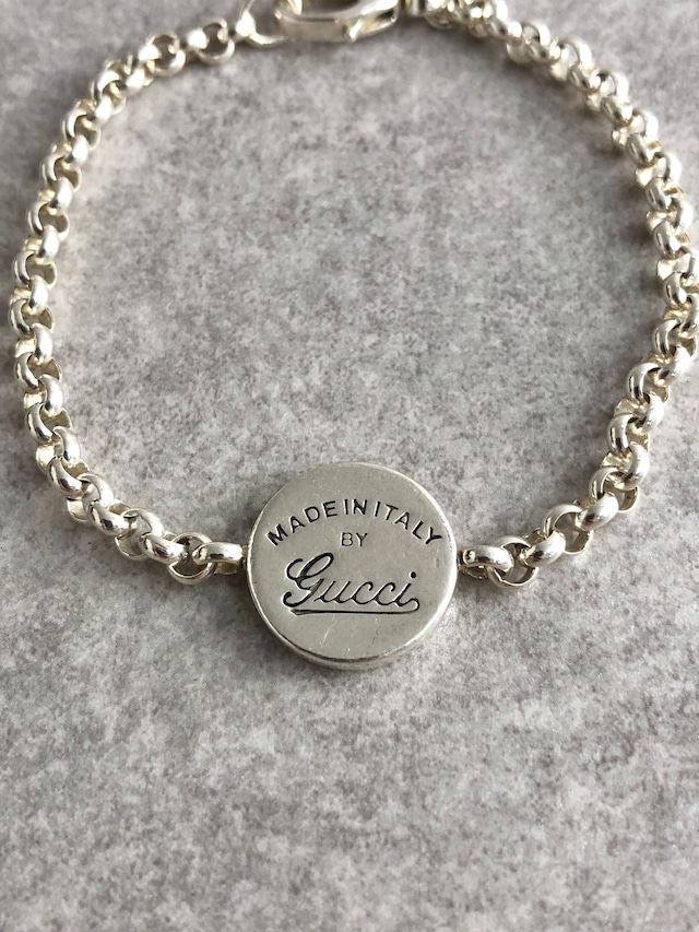 GUCCI グッチ ブレスレット シルバー 925 vintage ヴィンテージ オールド 35zmd3