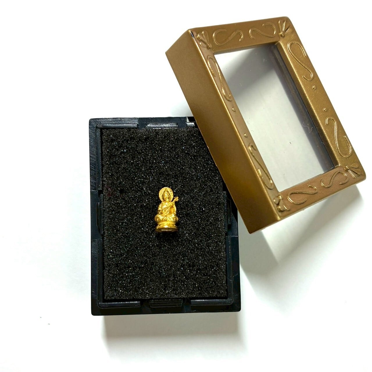 純金 約1g 弁財天像 バージョン3 指先サイズの芸術品【RNP01027