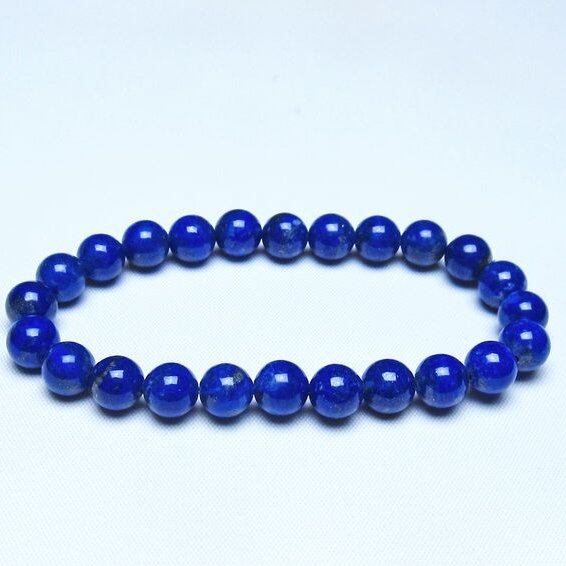 ラピスラズリ ブレスレット 8mm 一点物 メール便可 [M便 1/10] 111-48360