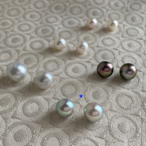 K18 Akoya Pearl Earring Back Set（SVWT)／K18 アコヤパール・ピアスキャッチセット（シルバーホワイト）