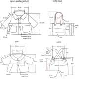 Vsb-0029 Ben gray bear set